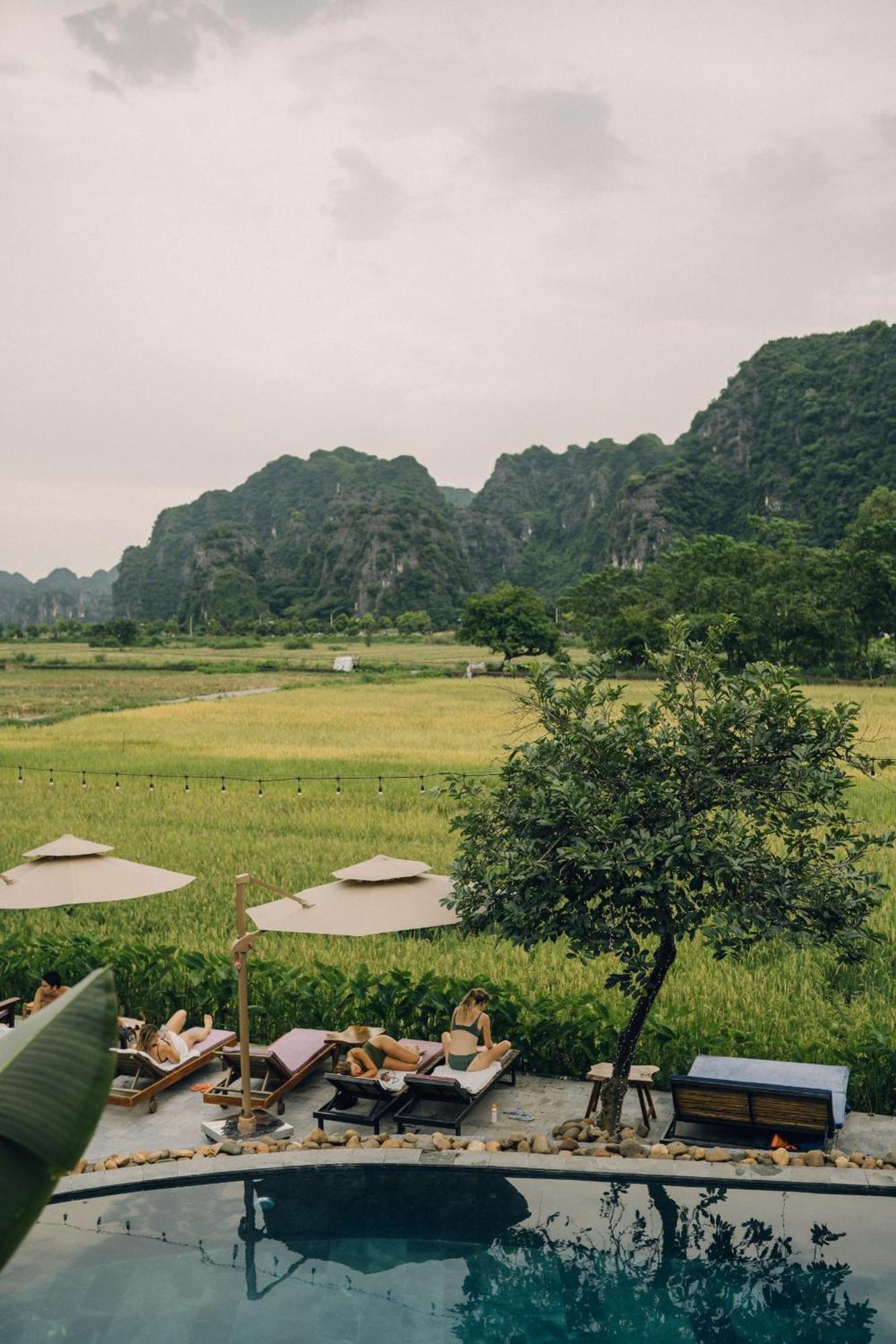 Tam Coc Windy Fields Villa Нин Бин Екстериор снимка